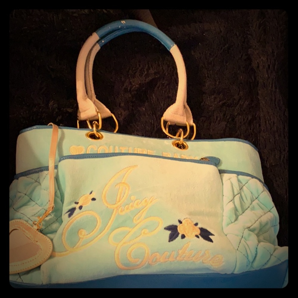 Juicy Couture baby diaper bag